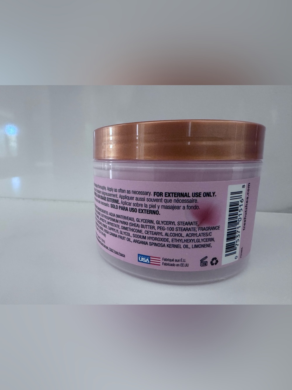 Tree Hut Moroccan Rose Whipped Shea Body Butter - Pink - Picture 5 of 5